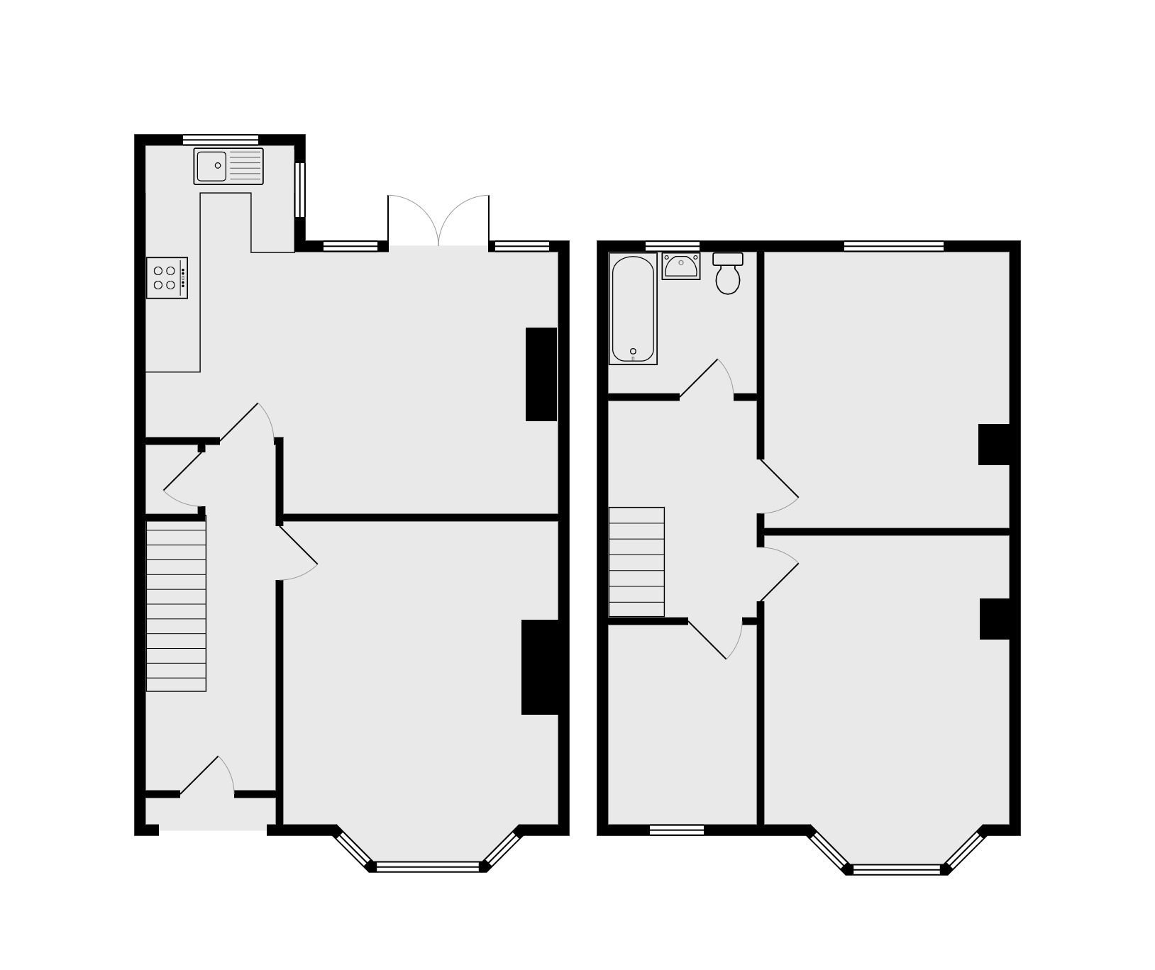 3 bedroom mid terraced house Let in Coventry - Floorplan 1.