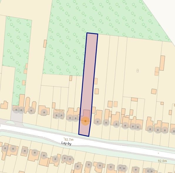 3 bedroom detached bungalow Sold in Coventry - Plot size.
