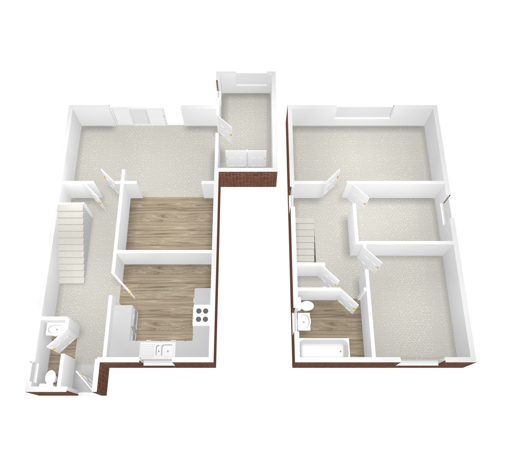3 bedroom detached house Let in Coventry - Floorplan 2.
