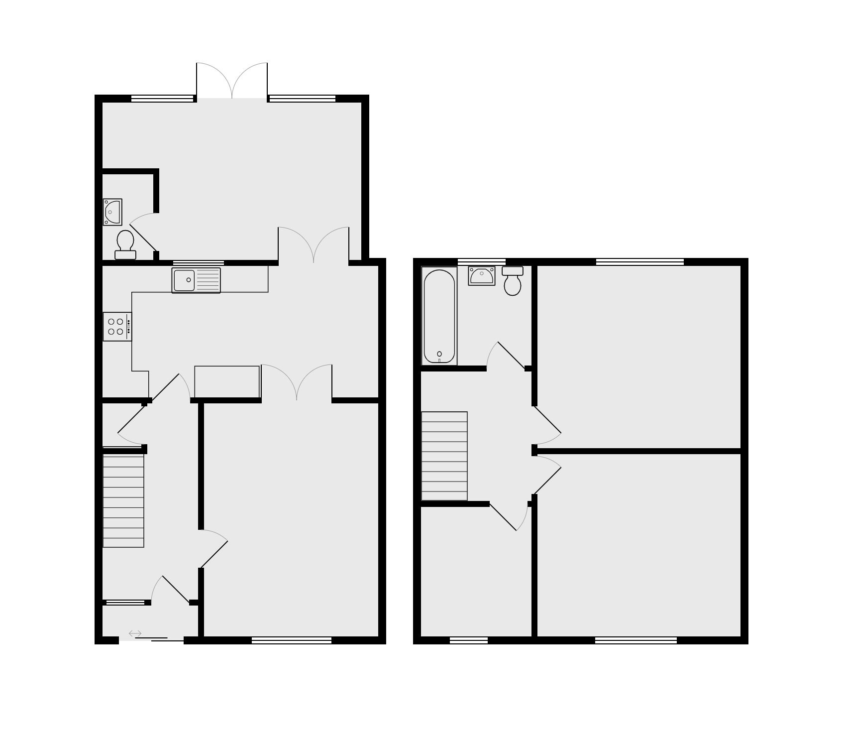 3 bedroom mid terraced house Sold in Coventry - Floorplan 1.