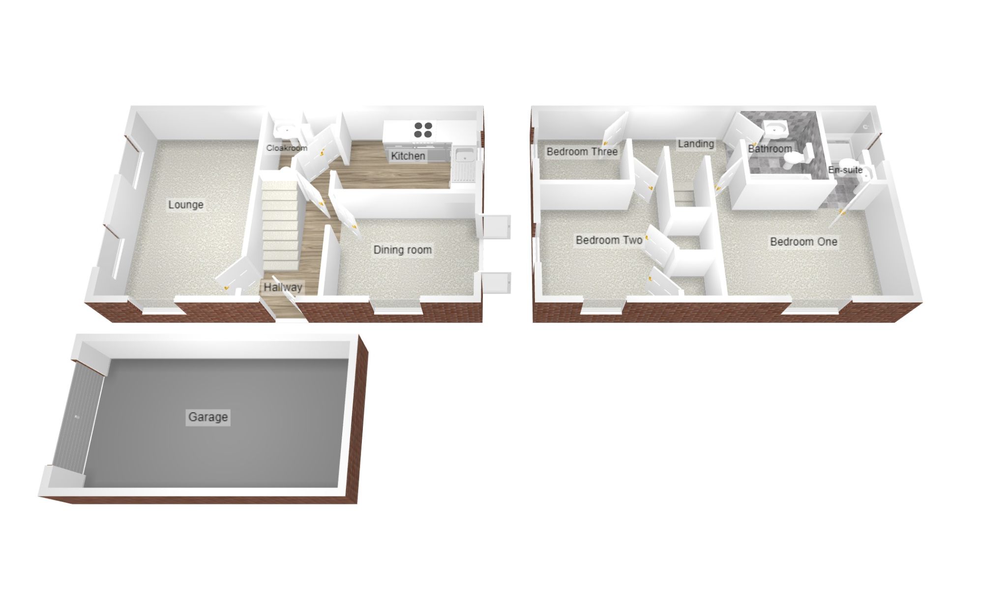 3 bedroom semi-detached house Sold in Coventry - Floorplan 2.