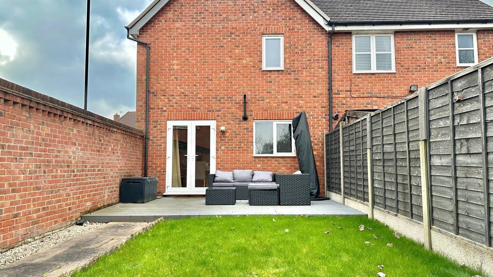 3 bedroom semi-detached house Sold in Coventry - Rear Garden.