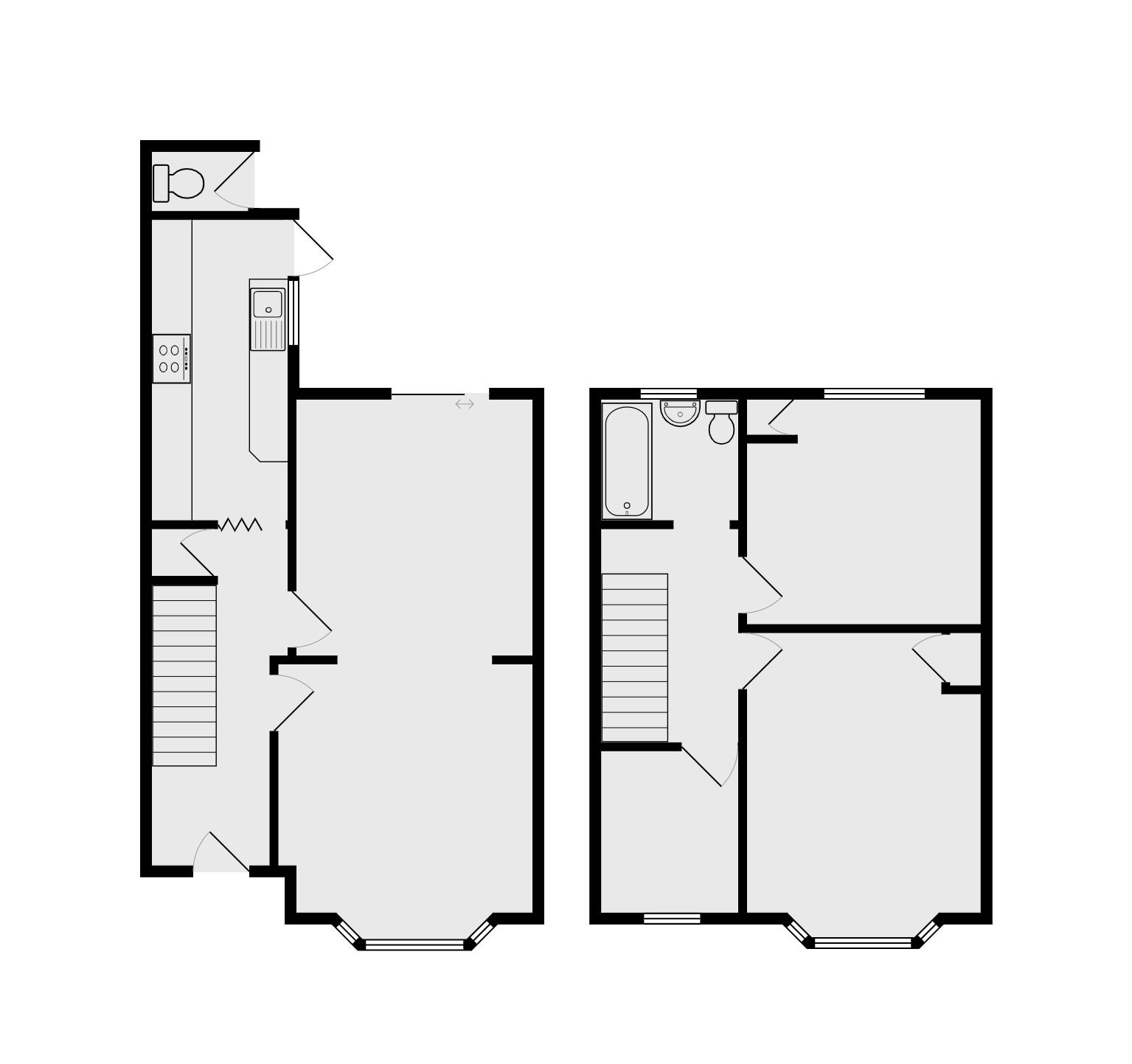 3 bedroom mid terraced house Sold in Coventry - Floorplan 1.
