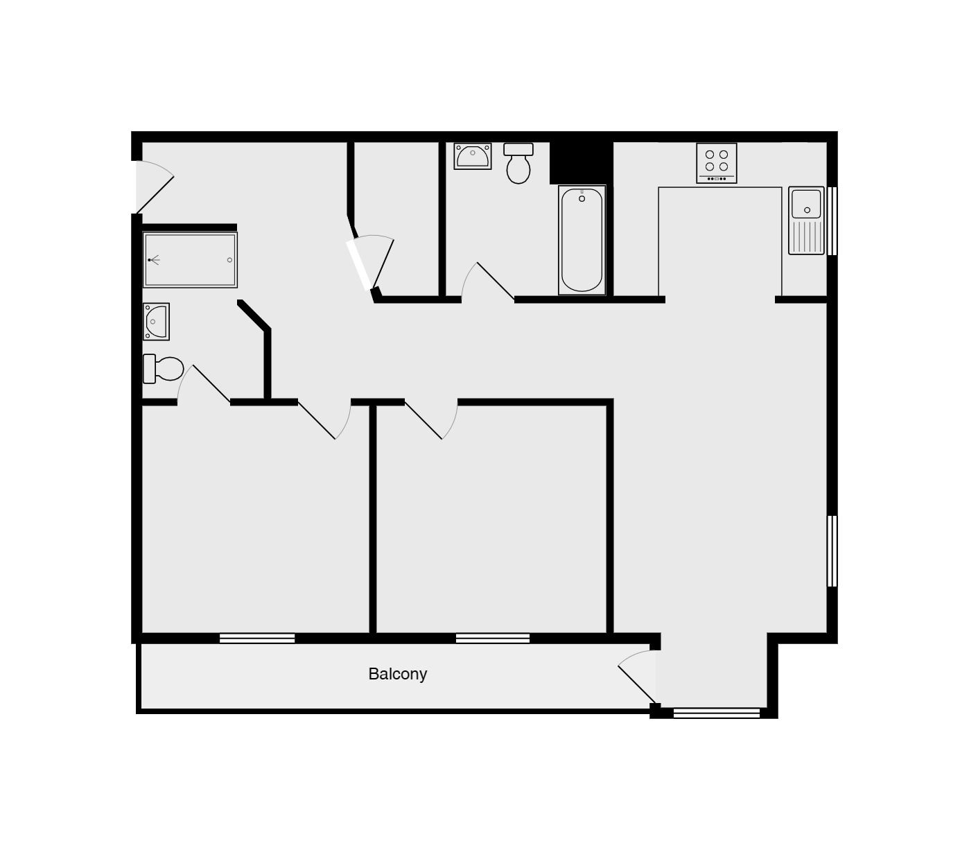 2 bedroom apartment flat/apartment Sold in Coventry - Photograph 14.