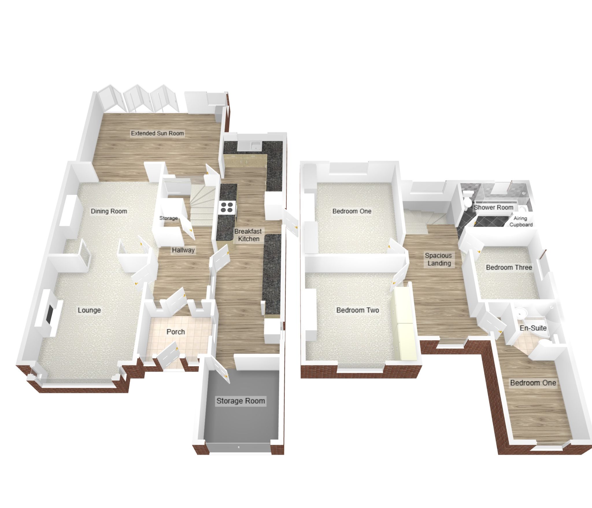 4 bedroom semi-detached house SSTC in Coventry - Floorplan 2.