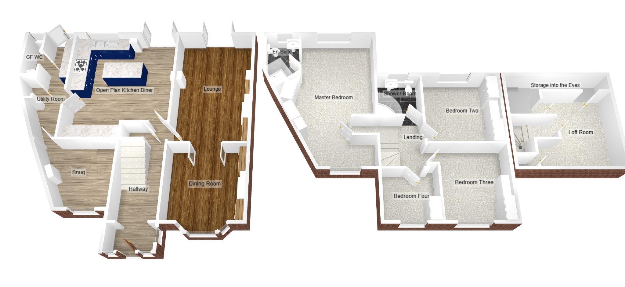 4 bedroom semi-detached house SSTC in Coventry - Floorplan 2.