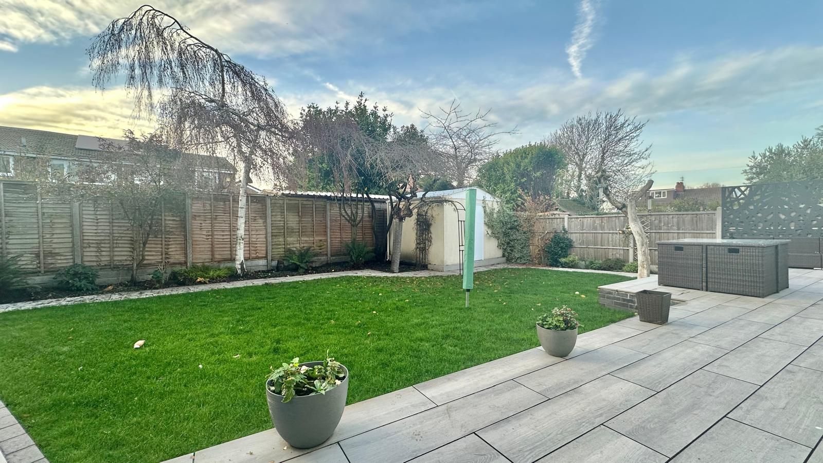 4 bedroom semi-detached house SSTC in Coventry - Rear Garden.