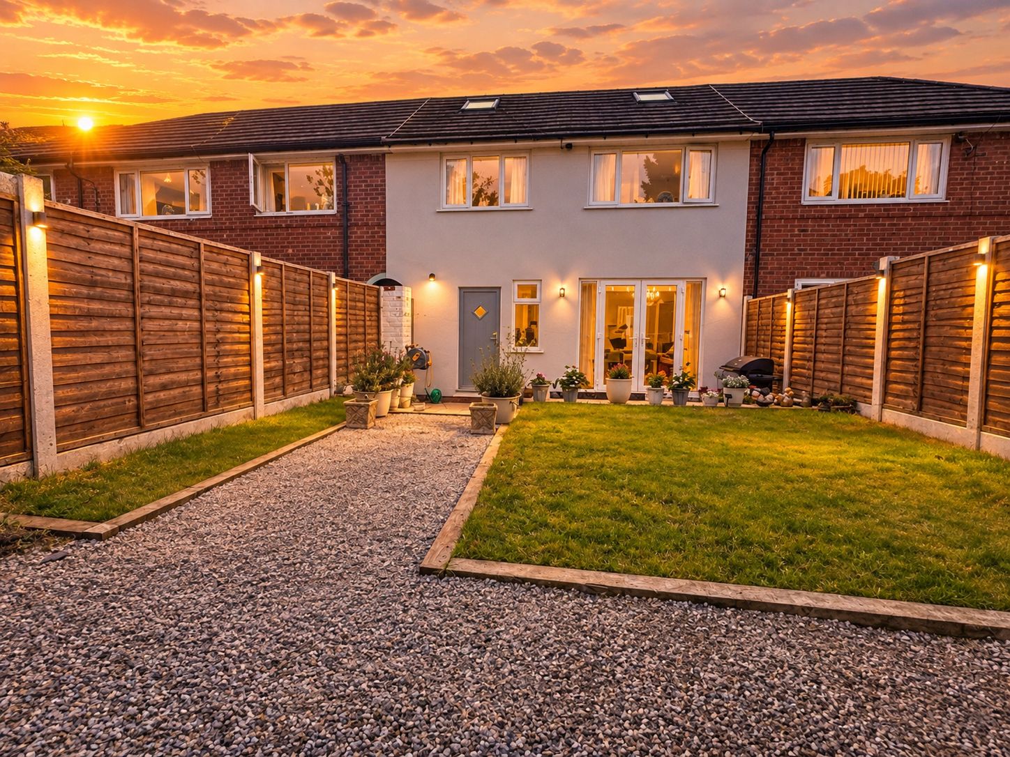 3 Bed Mid Terraced House For Sale - Ai Generated
